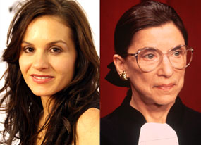 Kara DioGuardi, Ruth Bader Ginsberg Kara DioGuardi, Ruth Bader Ginsberg